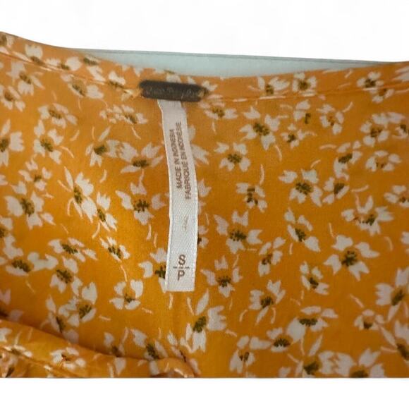 Free People One Fine Day Boho Ditsy Print Mini Dress (S) - Picture 11 of 12